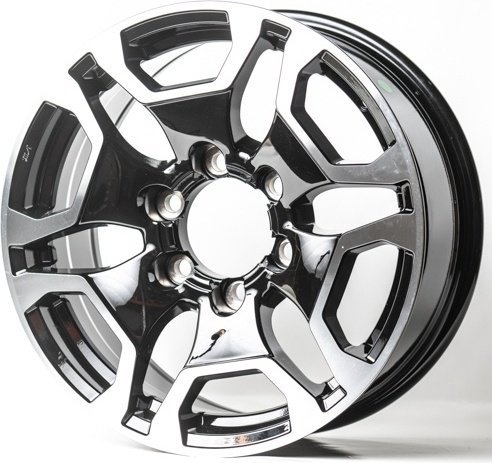Rimax HP963D 7.5x17/6x139.7 D106.2 ET25 черный, серебристый купить,NaN