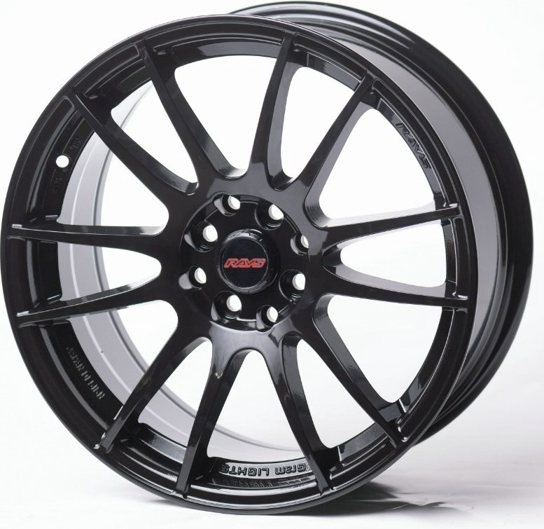 Kipardo R123 7.5x17/8x100/114.3 D56.5 ET35 черный купить,NaN
