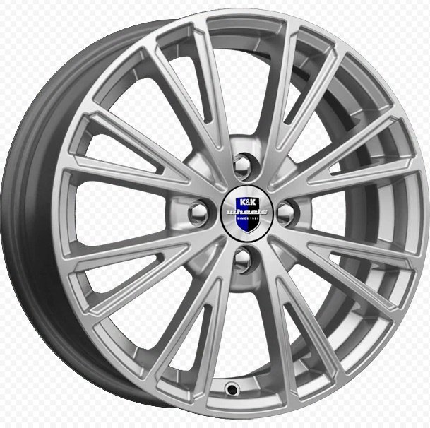 K&K Меандр 6x16/4x98 D58.5 ET35 4 диска серебристый