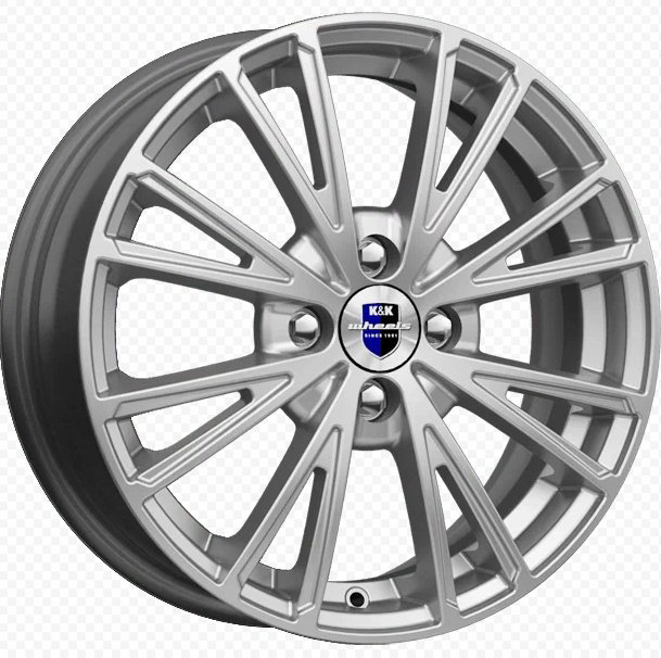 K&K Меандр 6x16/4x98 D58.5 ET35 4 диска серебристый купить,NaN
