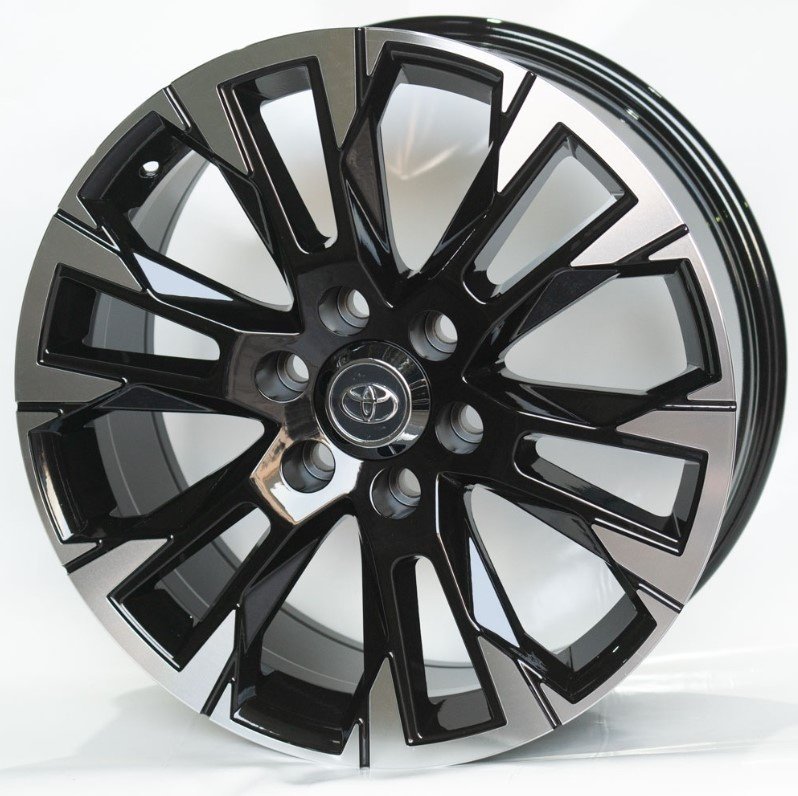 Kipardo TY-20009 8.5x20/6x139.7 D95.1 ET40 черный, серебристый
