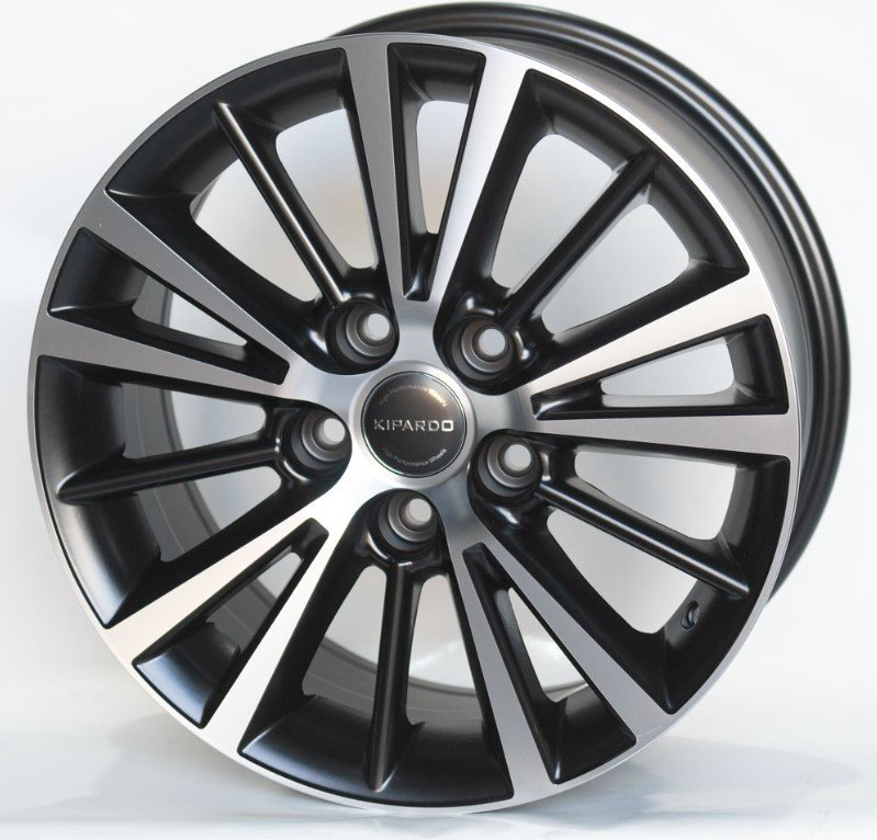 Kipardo 1039 7x16/5x114.3 D67.1 ET40 черный, серебристый купить,NaN