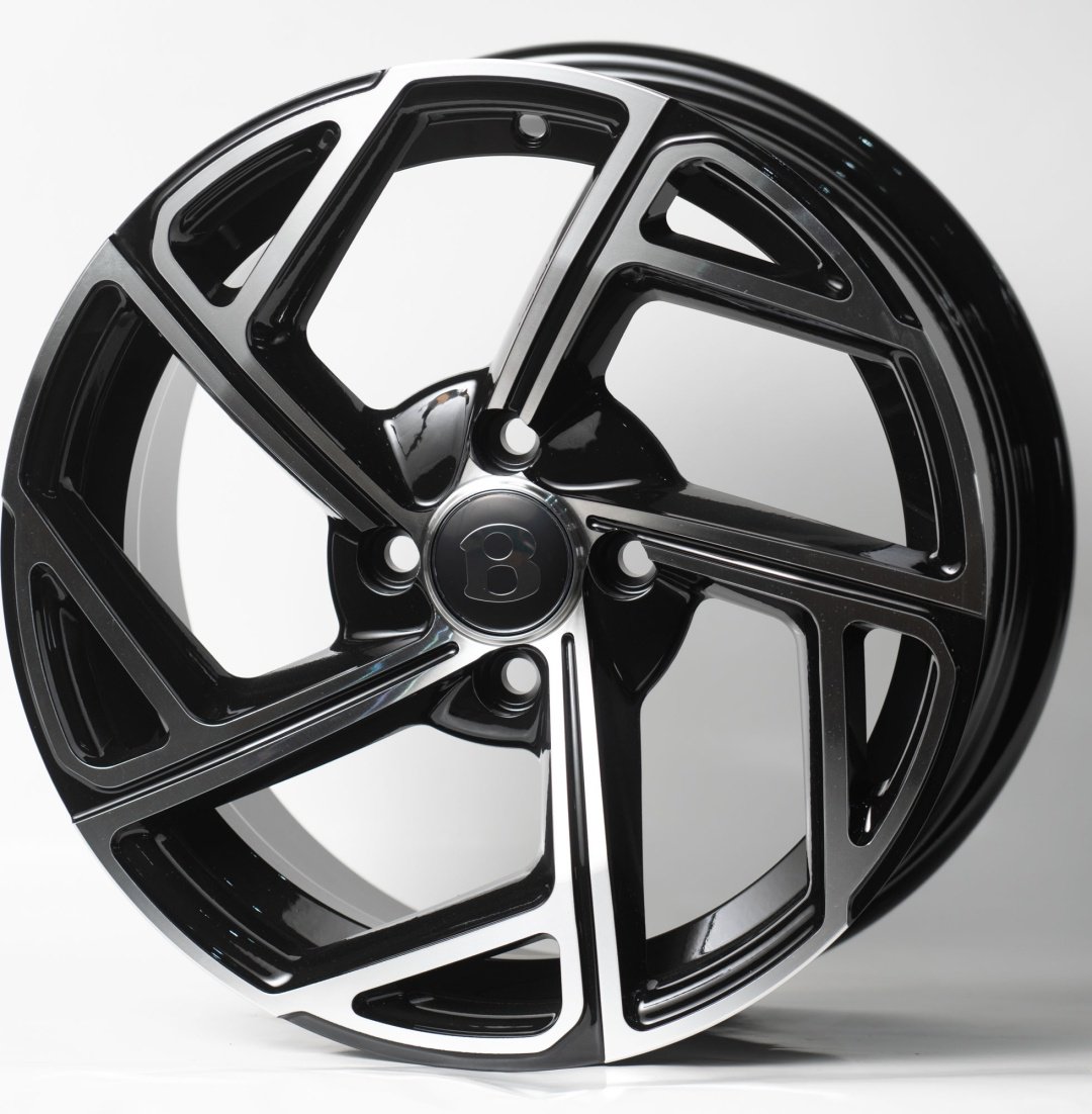 Kipardo KF5115 7x16/4x114.3 D56.6 ET35 черный, серебристый