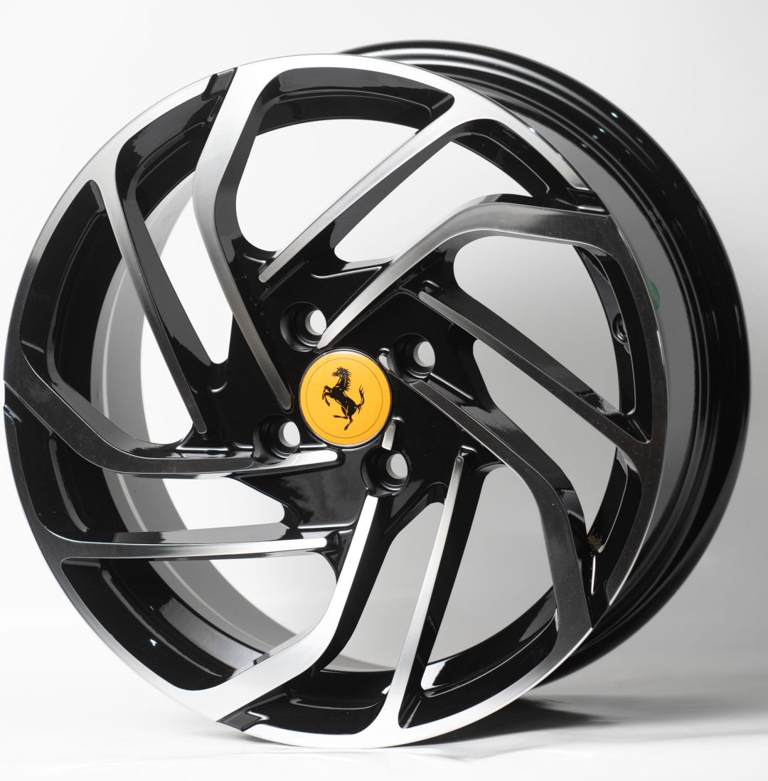 Kipardo KF5104 7x16/4x114.3 D56.6 ET35 черный, серебристый купить,NaN