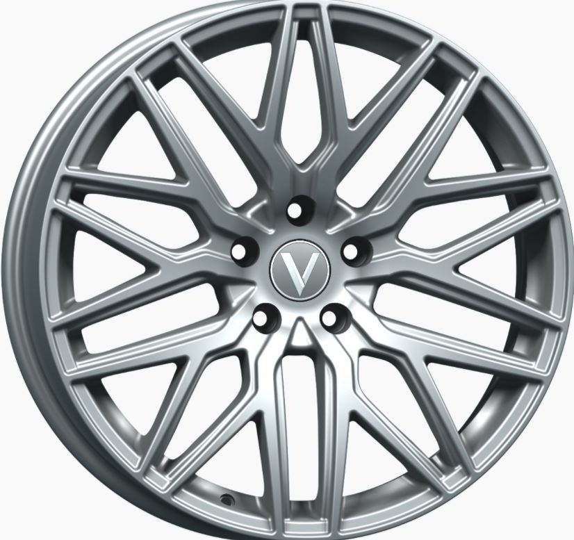 Вектор 226 8.5x20/5x114.3 D64.1 ET38 серебристый