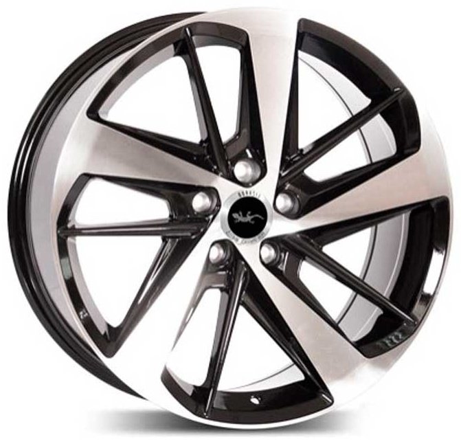 Lizardo XH220 8.5x19/5x114.3 D60.1 ET40 черный, серебристый