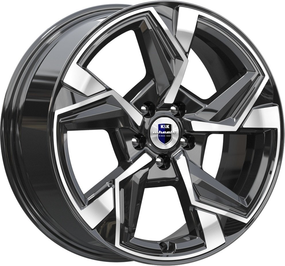 SKAD Кайан 7.5x18/5x110 D65.1 ET37 серебристый, черный