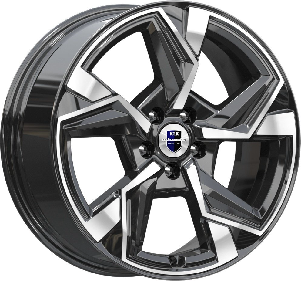 SKAD Кайан 7.5x18/5x110 D65.1 ET37 серебристый, черный купить,NaN
