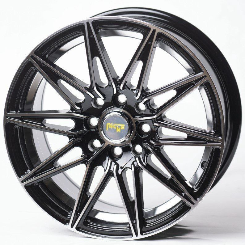Kipardo R125 7x15/8x100/114.3 D73.1 ET35 черный, серебристый купить,NaN