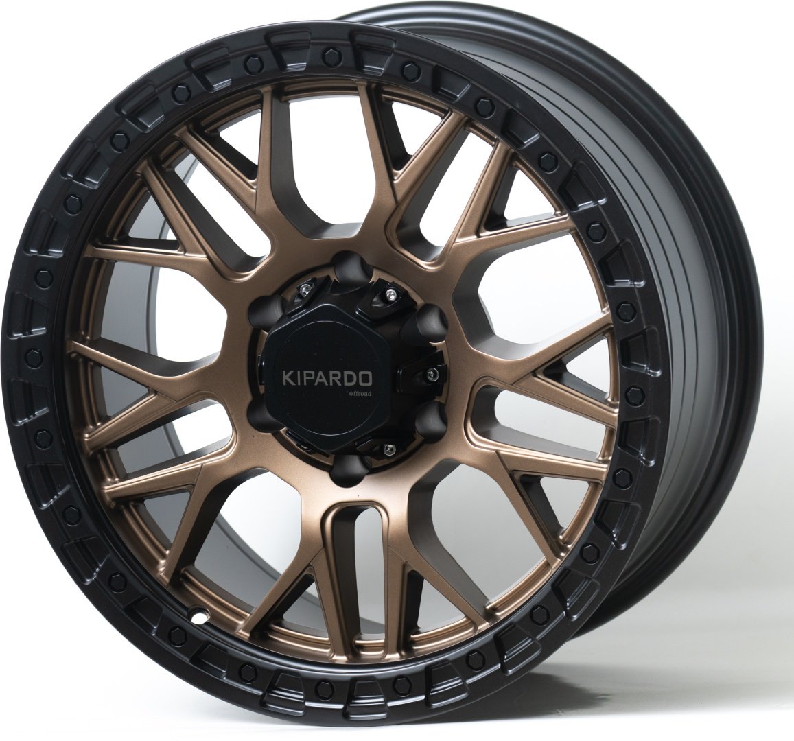 Kipardo 0308-1 KF11 9x18/6x139.7 D110 ET0 4 диска бронзовый, черный матовый