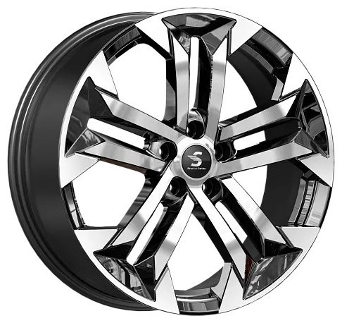 Premium Series KP015 7.5x19/5x108 D65.1 ET36 4 диска черный, серебристый купить,NaN