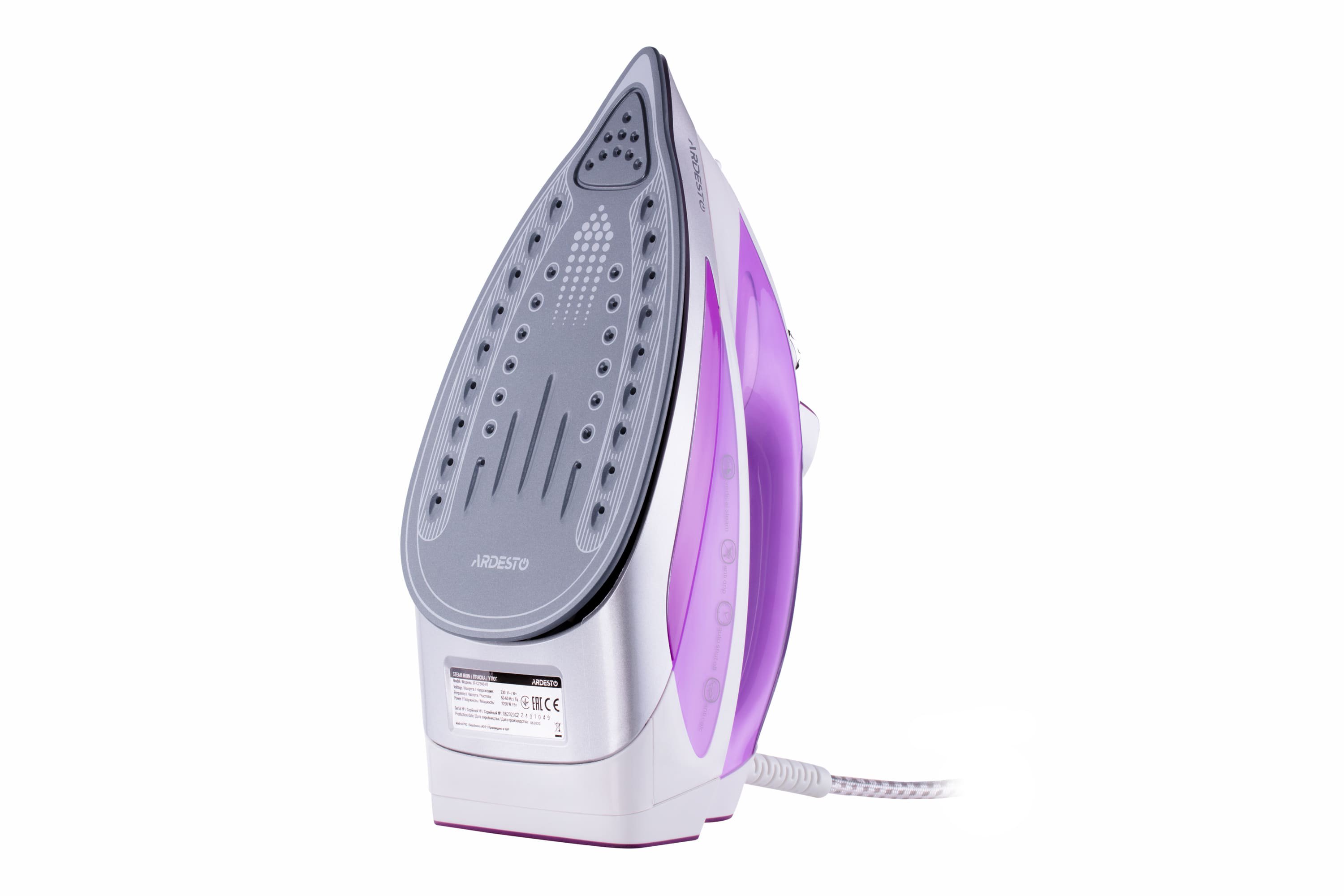 Утюг Ardesto IR-C2240-VT фиолетовый - ForteMarket Утюг Ardesto IR-C2240-VT фиолетовый купить,0