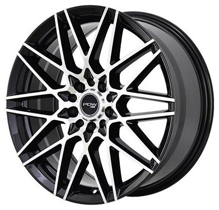 PDW VELOCE 7.5x18/5x108 D67.1 ET45 4 диска серебристый, черный