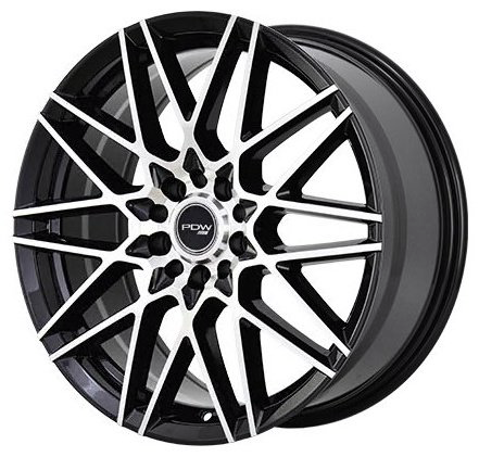 PDW VELOCE 7.5x18/5x108 D67.1 ET45 4 диска серебристый, черный купить,NaN