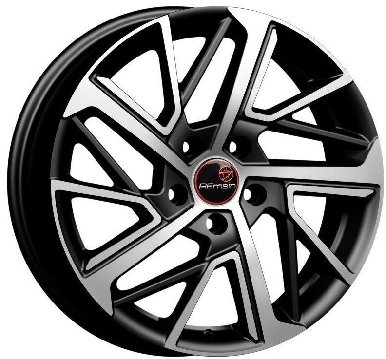 Вектор 267 6.5x17/5x108 D60.1 ET33 черный, серебристый купить,NaN