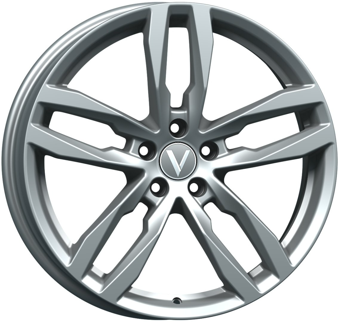 Вектор 220 8x19/5x114.3 D67.1 ET45 серебристый купить,NaN
