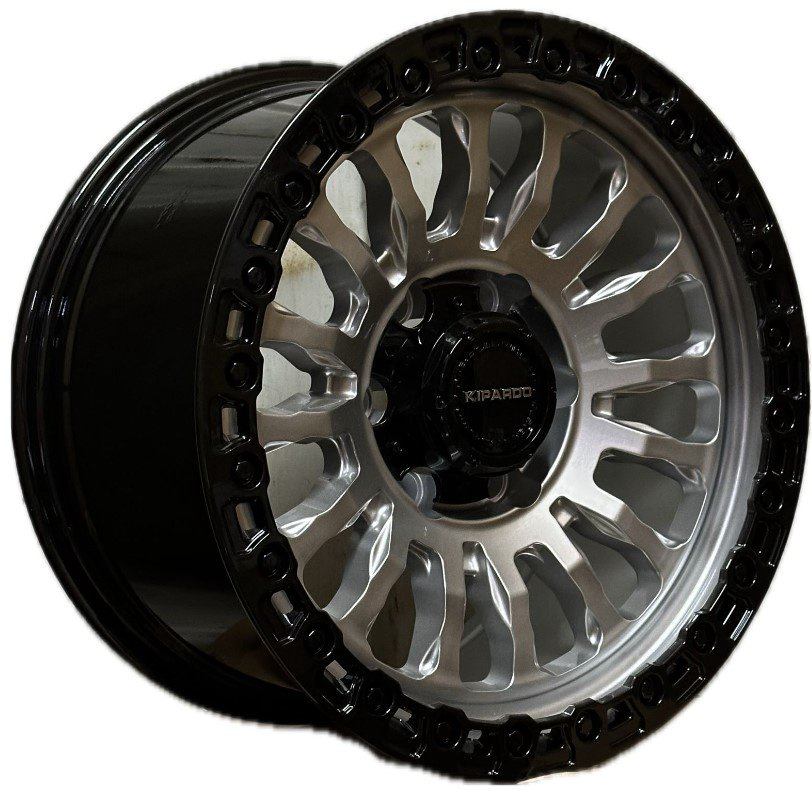 Kipardo R2802 9x17/6x139.7 D110.1 ET10 4 диска черный, серебристый купить,NaN