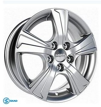SKAD КРИТ 5.5x14/4x98 D58.6 ET38 серебристый