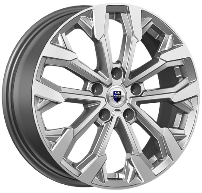 K&K Морейн 6.5x17/5x108 D60.1 ET33 4 диска серый, серебристый купить,NaN