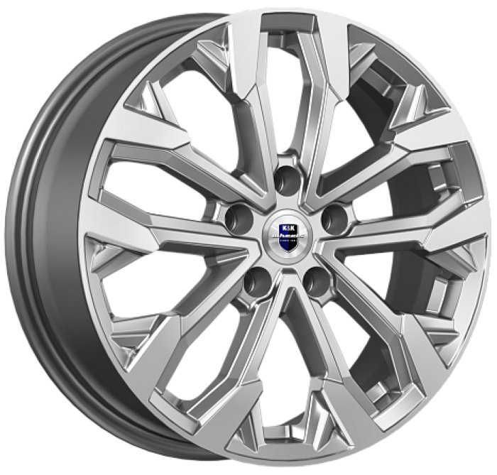K&K Морейн 6.5x17/5x108 D60.1 ET33 4 диска серый, серебристый купить,NaN