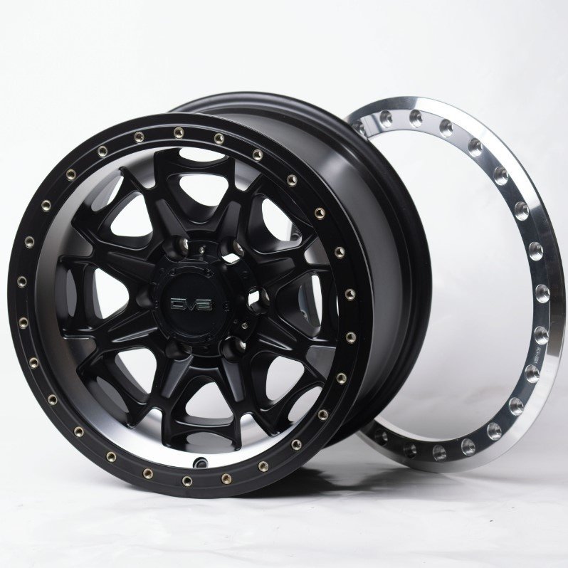 Kipardo DV8 8.5x17/6x139.7 D110 ET0 черный