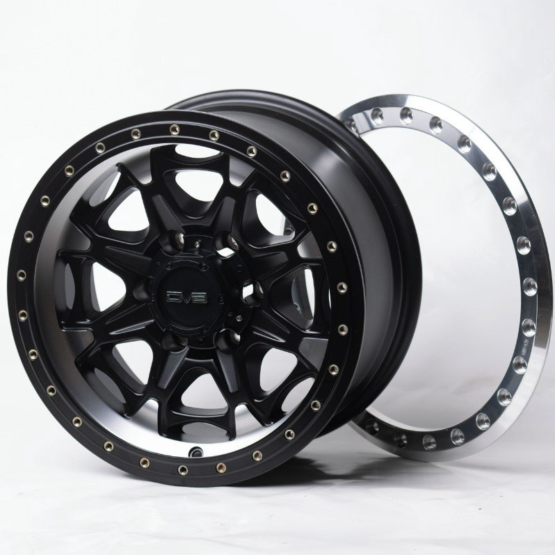 Kipardo DV8 8.5x17/6x139.7 D110 ET0 черный купить,NaN