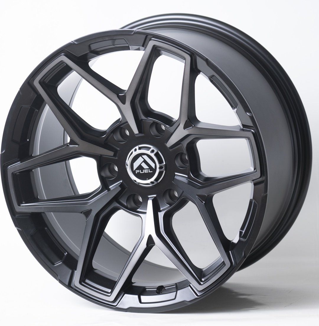 Kipardo KF09 9x18/6x139.7 D106.1 ET12 4 диска черный матовый