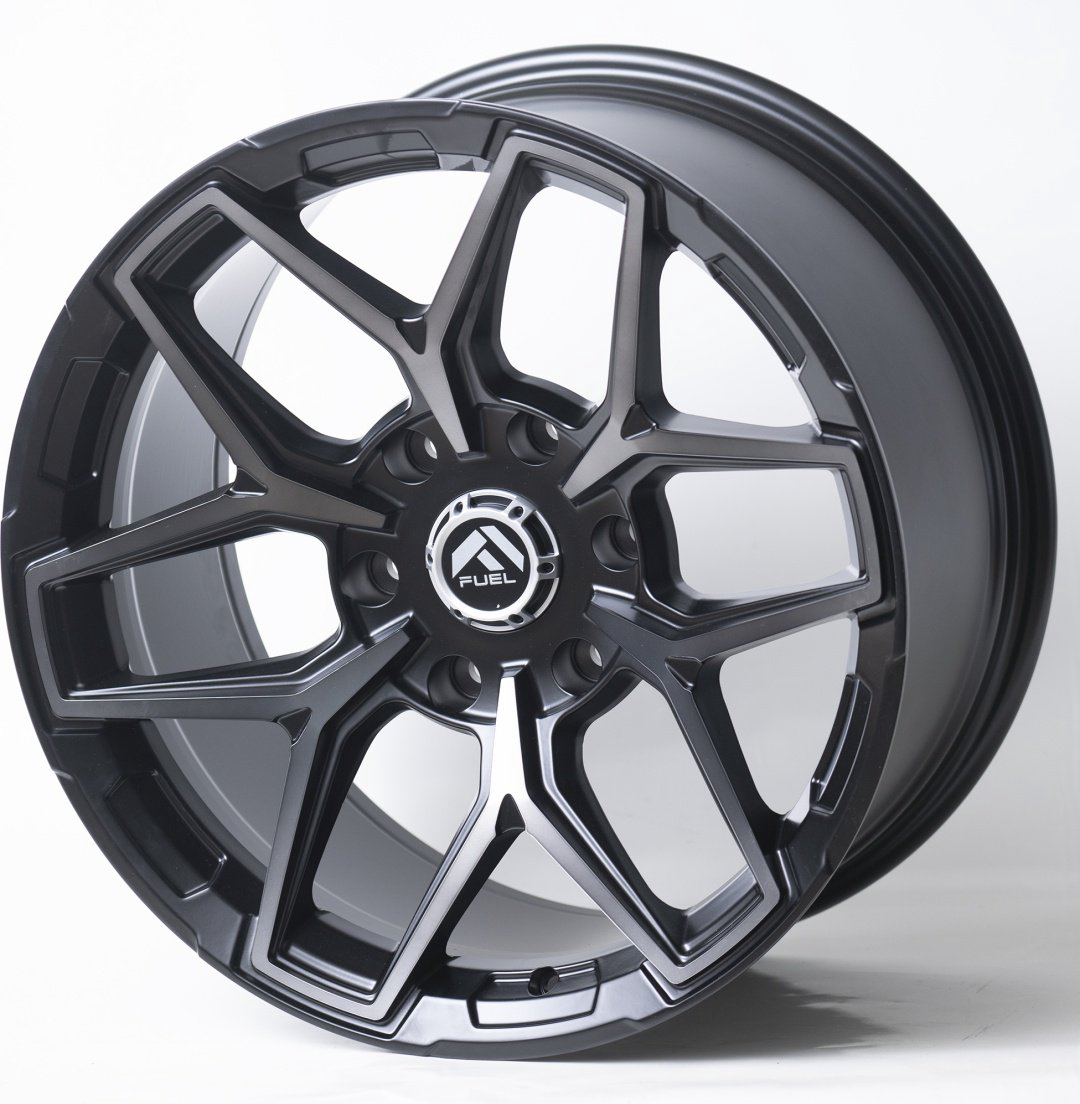 Kipardo KF09 9x18/6x139.7 D106.1 ET12 4 диска черный матовый купить,NaN