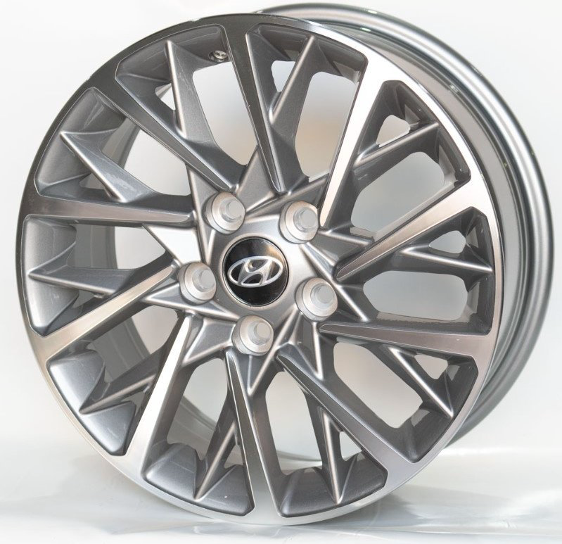 Kipardo HND16001 6.5x16/5x114.3 D67.1 ET46 серебристый, графит купить,NaN