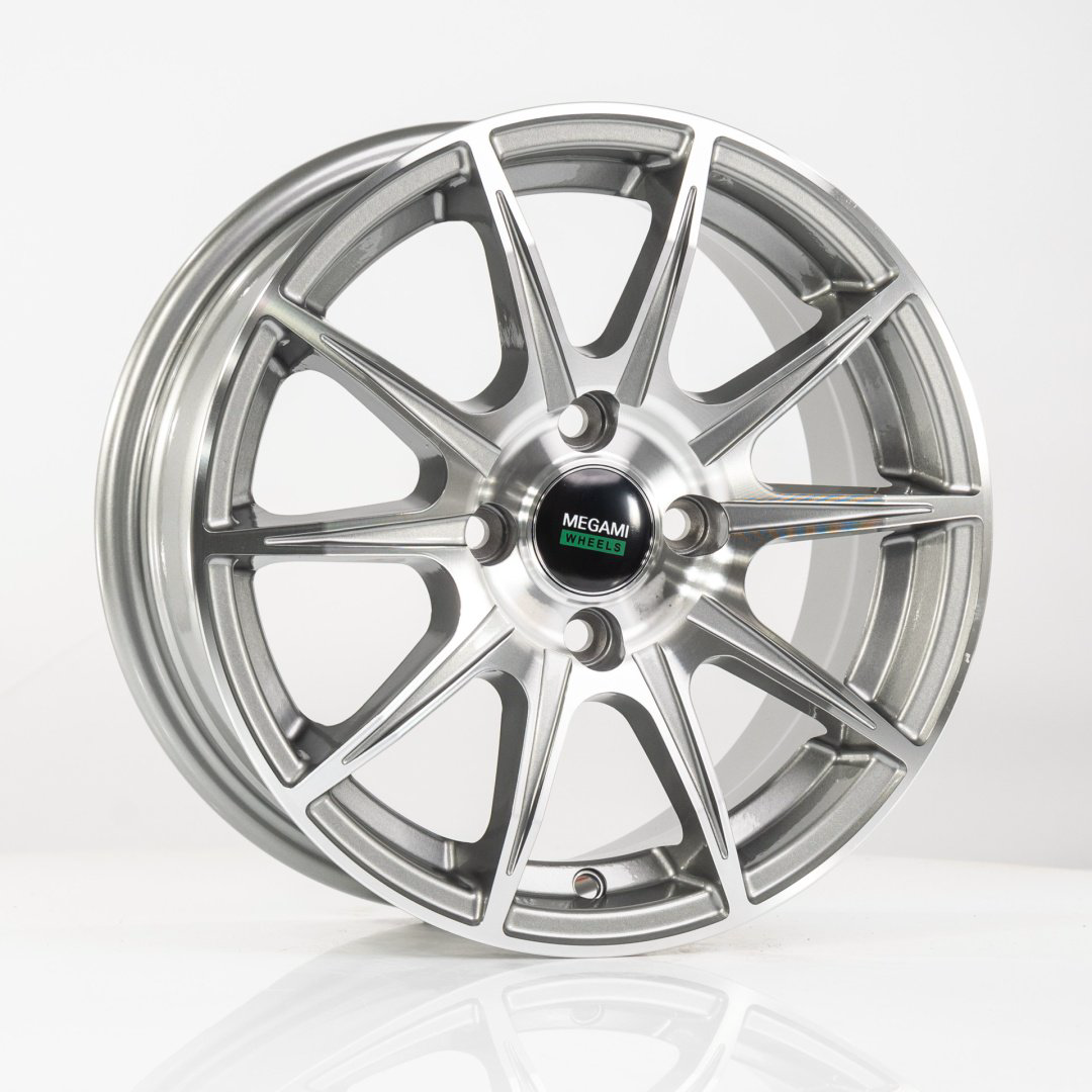 Megami MGM-1 6x15/4x100 D60.1 ET50 4 диска серебристый купить,NaN