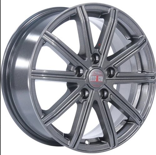 Alcasta M64 graphite 7x17/5x114.3 D67.1 ET41 4 диска графит