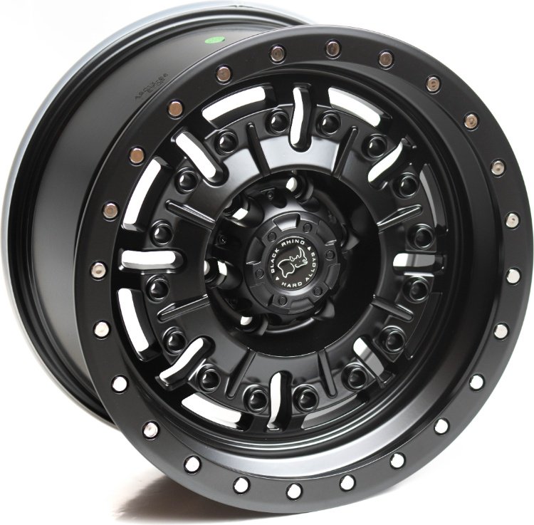 Kipardo JT250-7 9x17/6x139.7 D110.1 ET0 4 диска черный матовый