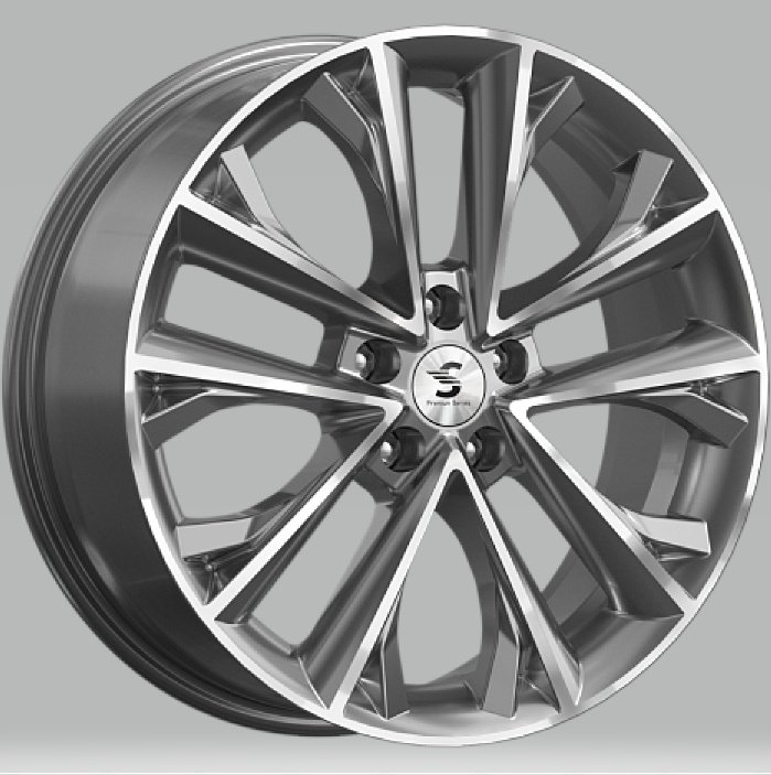 Kipardo 3262 9x18/6x139.7 D106.1 ET18 4 диска графит матовый