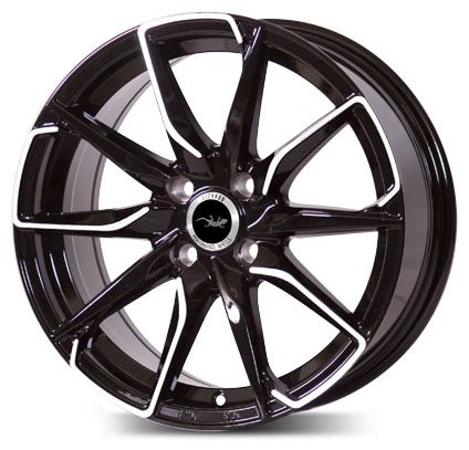 Lizardo XH576 6.5x15/4x98 D58.5 ET38 4 диска черный, белый