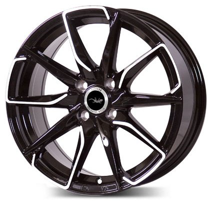Lizardo XH576 6.5x15/4x98 D58.5 ET38 4 диска черный, белый купить,NaN