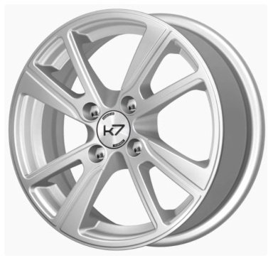 K-7 K-101 5.5x14/4x100 D67.1 ET38 4 диска серый купить,NaN