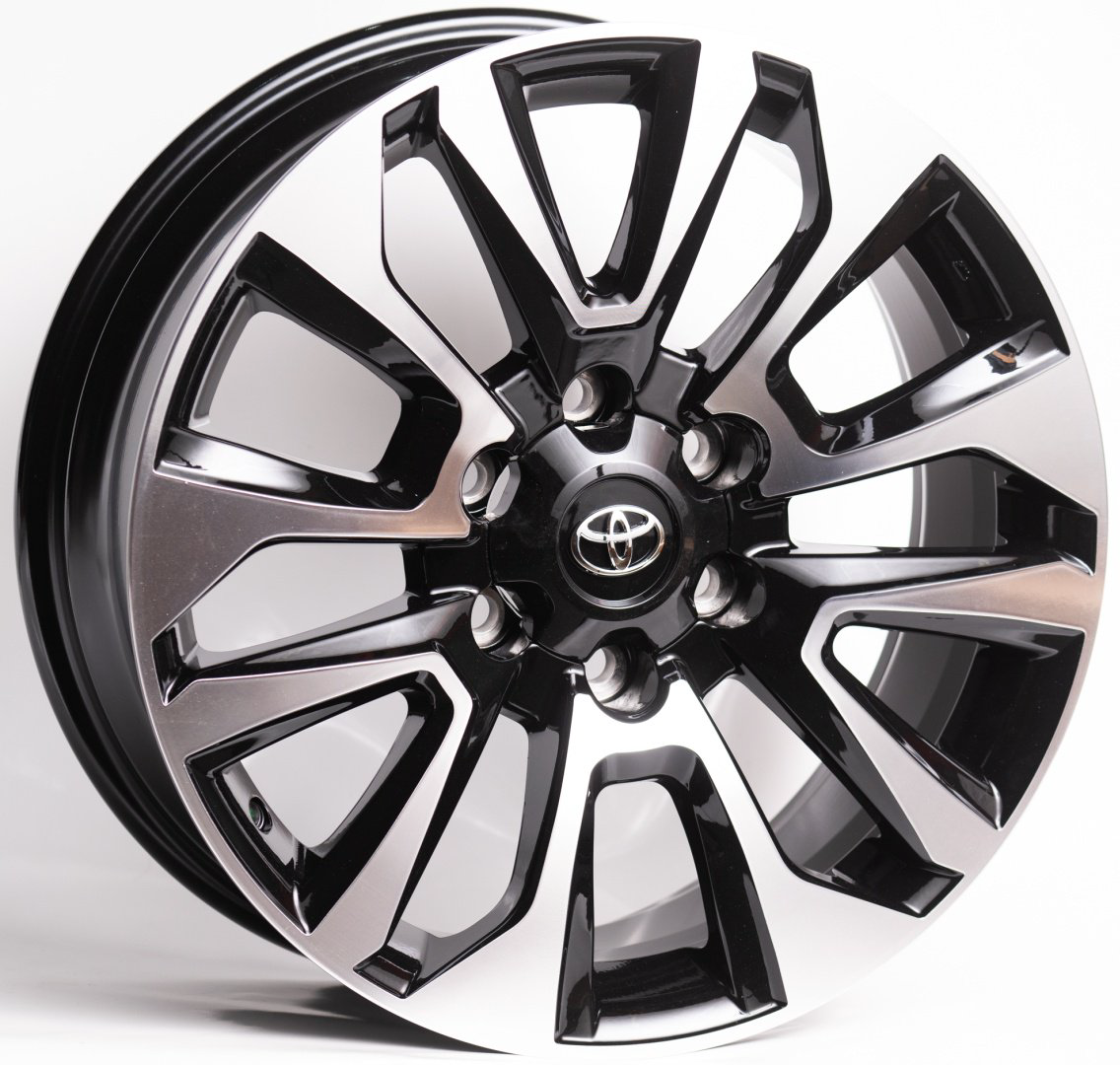 Kipardo ZT2011 8.5x20/6x139.7 D106.1 ET25 4 диска черный, серебристый купить,NaN
