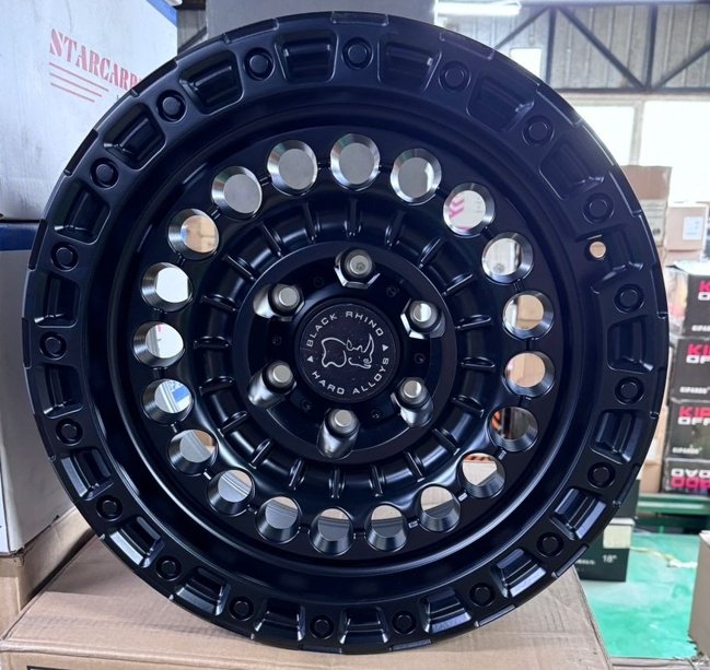 Kipardo 177 188 8.5x17/6x139.7 D110.1 ET12 4 диска черный матовый