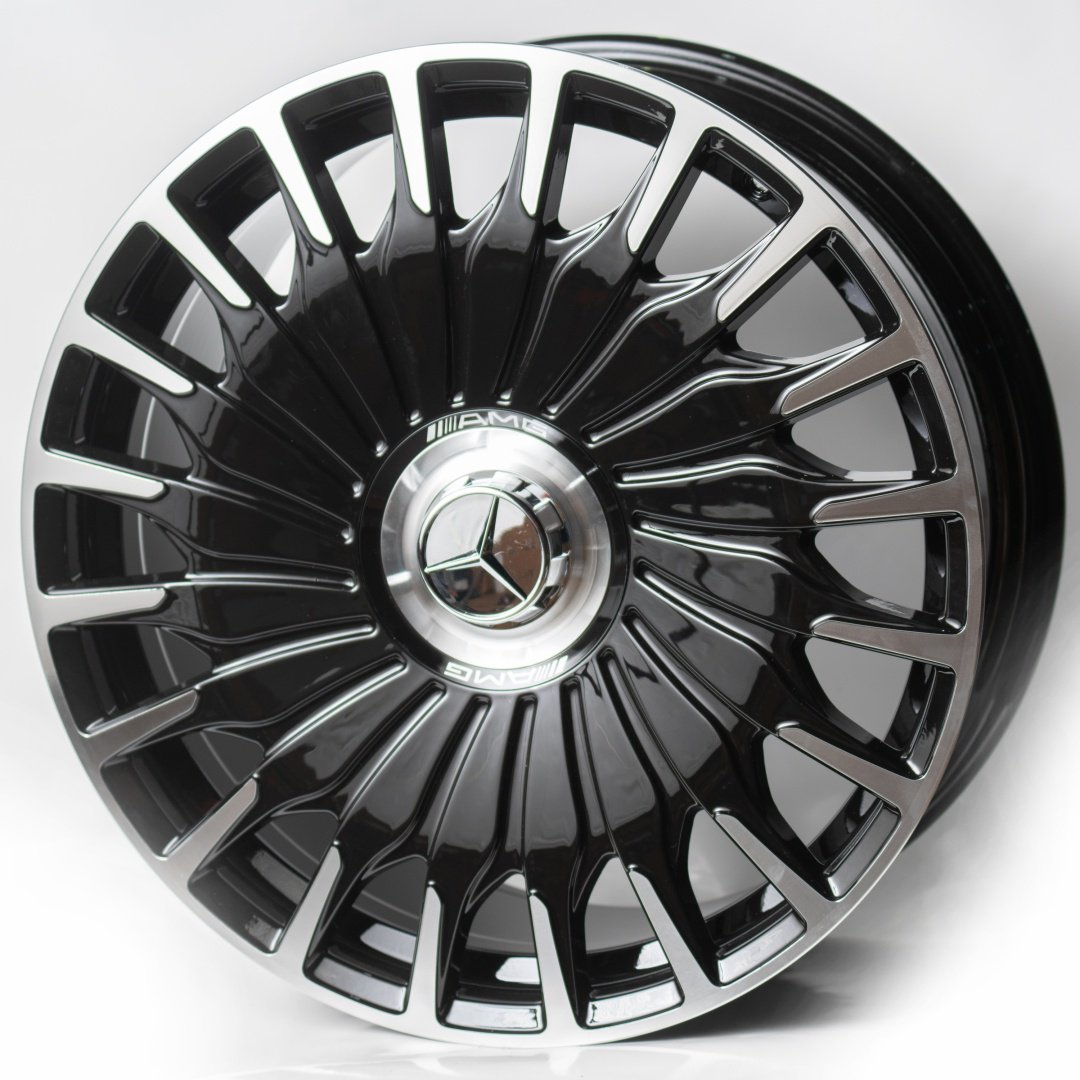 Kipardo KF2012 8.5x20/5x112 D66.6 ET35 4 диска черный, серебристый