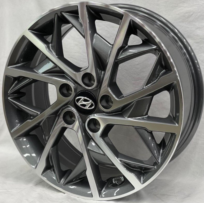 Kipardo HND16004 6.5x16/5x114.3 D67.1 ET48 серебристый, графит