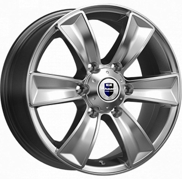 K&K Тайфун 7x17/6x139.7 D100.1 ET20 серый