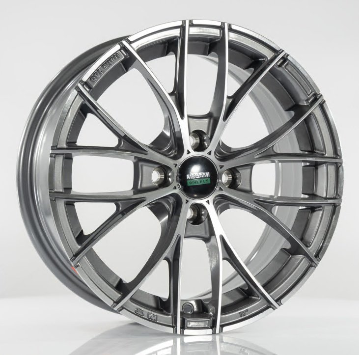Megami MGM-28 6.5x15/4x98 D58.6 ET35 4 диска серебристый