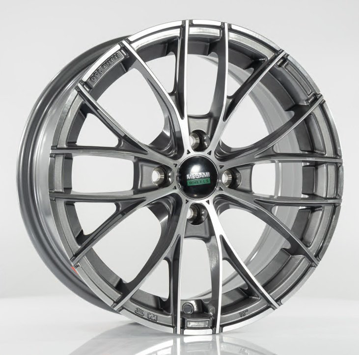 Megami MGM-28 6.5x15/4x98 D58.6 ET35 4 диска серебристый