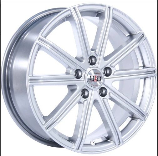Alcasta M64 7x17/5x114.3 D67.1 ET41 4 диска серебристый