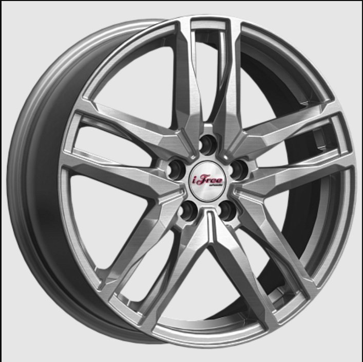 IFree бомбей 6.5x18/5x114.3 D54.1 ET50 4 диска серебристый