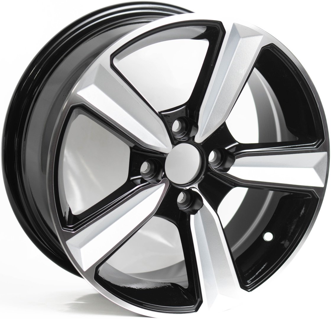 Kipardo FBX057-5 6.5x15/5x100 D57.1 ET35 4 диска черный, белый