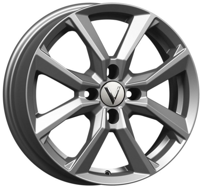 Вектор B271 6x16/4x108 D63.3 ET47.5 4 диска серебристый