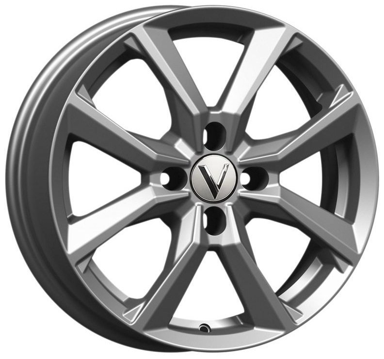 Вектор B271 6x16/4x108 D63.3 ET47.5 4 диска серебристый