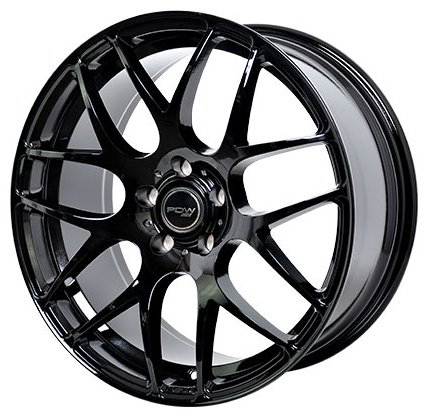 PDW KAISER 8.5x19/5x108 D67.1 ET35 4 диска черный