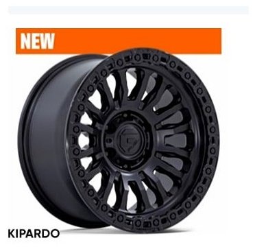 Kipardo R2802 9x18/6x139.7 D95.1 ET15 4 диска черный матовый купить,NaN